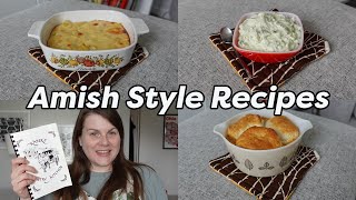 AMISH STYLE RECIPES 🥧 plus a visit to Holmes County Ohio [upl. by Otrebmuh94]