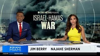 WBFS  CBS News Miami at 9pm On TV33 Open Rejoin and Close  October 24 2023 [upl. by Newby]