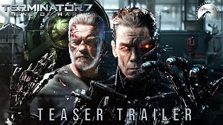 TERMINATOR 7 End Of War 2025 Arnold Schwarzenegger Movie teaser trailer Concept [upl. by Malcom]