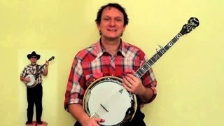 Banjo for beginners  Cripple Creek Chorus [upl. by Ecinerev]