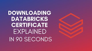 How To Download Databricks Certificate 2024 [upl. by Damour]