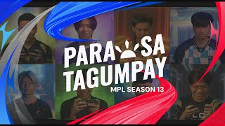 Para sa Tagumpay  MPLPH S13 Trailer [upl. by Heaps]