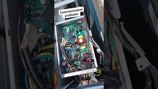 HOW TO CHECK COMMUNICATION PROBLEM IN INVERTER AC [upl. by Noizneb]