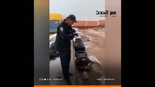 عاجل أخطر فيضانات قبل قليل في ورزازات إغرم و تنغير، شاهد لحظة هجوم الواد على الساكنة و داخل المدارس [upl. by Fellows]