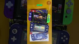 Nintendo Switch OLED vs Lite nintendoswitch nintendoswitch switch switcholed switchlite [upl. by Mesics307]