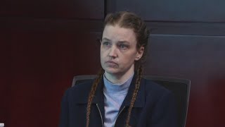 ON THE STAND  Michigan woman who allegedly tortured killed 15yearold son testifies in court [upl. by Ibbison]