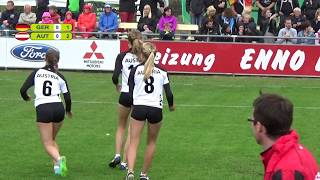 Faustball U18 Europameisterschaft in Kellinghusen Finale Frauen Deutschland  Österreich [upl. by Gnoix]