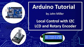 Arduino with I2C LCD and Rotary Encoder [upl. by Dianne]