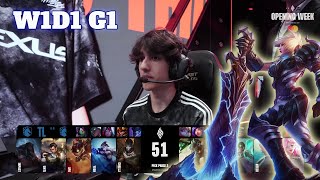 TL vs 100  Week 1 Day 1 S14 LCS Spring 2024  Team Liquid vs 100 Thieves W1D1 Full Game [upl. by Ru]