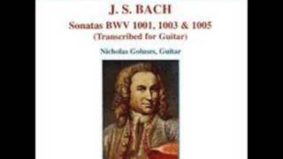 Bach Sonata BWV 1001 I Adagio [upl. by Htrahddis126]