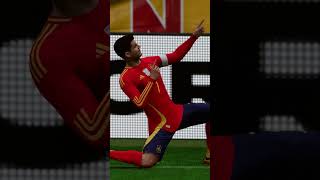 Álvaro Morata  alvaromorata morata spanishfootballteam spain fc25 fifa fcgameplay football [upl. by Reames]