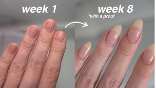 how to grow long natural nails fast [upl. by Arimaj]