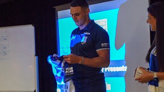 NRL Debut Jersey Presentation Jacob Kiraz [upl. by Siberson]