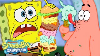 SpongeBobs COLDEST Food Moments 🥶  25 Minute Compilation  SpongeBob [upl. by Suivatnod]