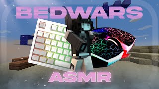 ASMR BedWars  ClickSounds  handcam  RuHypixelnet [upl. by Goldarina]