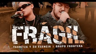 Frágil Karaoke Yahritza Grupo Frontera [upl. by Sewellyn]