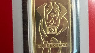 St Bernard Switzerland 1g Gold [upl. by Suez82]