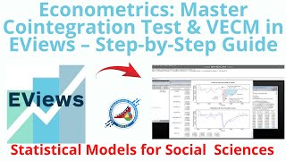 How to Run and Interpret Cointegration Test and VECM in EViews [upl. by Bazil]