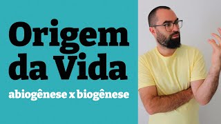 Origem da vida  Abiogênese x Biogênese  Aula 01  Módulo 0  Prof Guilherme [upl. by Nosmoht]