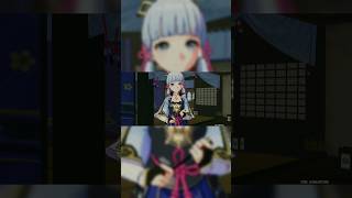 Meeting Ayaka Cutscene  Genshin Impact genshinimpact genshincutscene [upl. by Devlin]