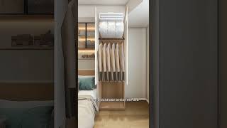 Maximize Small Bedroom Space Clever Tips for Bed Placement and Storage Solutions [upl. by Annohsed]