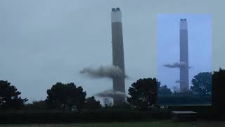 PART 2  Fawley Power Station Chimney Demolition [upl. by Chloe]