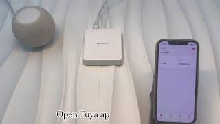 How To Connect the Matter Gateway With Tuya and HomeKit [upl. by Laurinda]