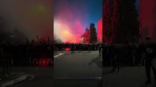 inter  Milan  Banditi Curva Sud Milano in azione banditi acmilan derby ultras [upl. by Baggett]