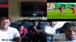 REACTING TO PORTIA WOODMANS RUGBY HIGHLIGHTS AKA MARSHAWN LYNCH COUSIN🤣🤣🤣 [upl. by Aicitel]