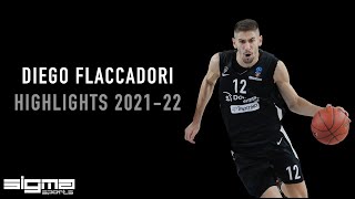 Diego Flaccadori Highlights 202122 [upl. by Ollayos]