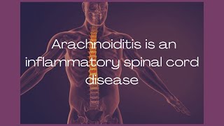 Arachnoiditis Video Short [upl. by Annodahs]