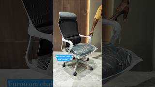 Spade White amp Black Mesh Executive Chair Lumber Support executivechair bosschair workchair chair [upl. by Perrins]