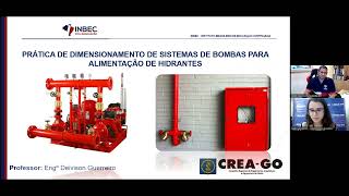 Prática de Dimensionamento de Sistemas de Bombas para Alimentação de Hidrantes [upl. by Olethea]