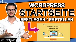 WordPress STARTSEITE festlegen  erstellen 2024 Simple Anleitung  Dynamische amp statische Seite [upl. by Aniakudo]