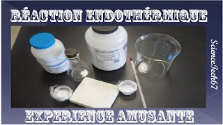 Tutoriel  Réaction endothermique expérience amusante [upl. by Guillaume]