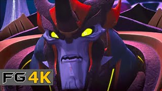 Megatron vs Predaking  Transformers Prime Beast Hunters 4K [upl. by Amelus]