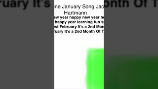 Tune January Song Jack Hartmann [upl. by Eesdnil]