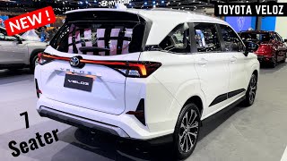 2024 Toyota Veloz 7Seater Premium MPV  Better Than Citroen C3 Aircross Maruti XL6 Ertiga  Veloz [upl. by Larred485]