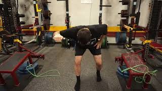 Cuban External Rotation DB Bent Over Ipsilateral Drop Catch [upl. by Zerline]