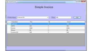 Part  3 Update Qty In DataGridView If Product Name is Same [upl. by Lytle408]