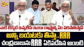 Ambati Rambabu Comments On CM Chandrababu Naidu And Raghu Ramakrishna Raju  S4 Media [upl. by Bruns316]