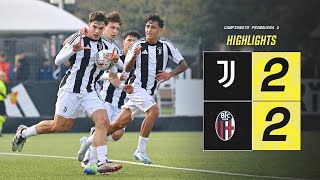 HIGHLIGHTS Primavera 1  Juventus 22 Bologna  Matchday 11 [upl. by Nyltac]