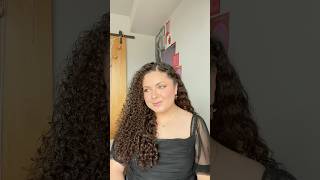 easy hairstyle for curly hair [upl. by Elicul358]