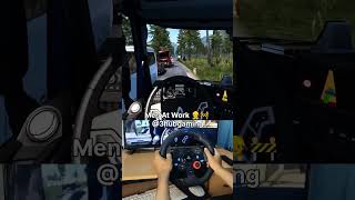 Men At Work ETS2 EP240  Logitech g29 gameplay shorts [upl. by Assertal914]