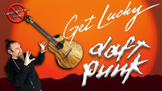 Gavino Loche  Get Lucky  Fingerpicking A Whole Band in One Guitar [upl. by Inahs]