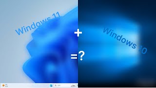 Windows 11인데 10같은 Windows 11 초기 빌드 21996 1 [upl. by Shear669]