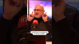 quotArrêtons daugmenter le prix du timbrequot  lédito de Martial You sur RTL [upl. by Ennovart478]