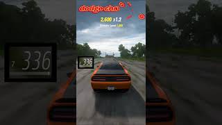 JUMP TEST  AUDI R8 V10 PLUS VS DODGE CHALLENGER  FORZA HORIZON 5  shorts [upl. by Naujek]