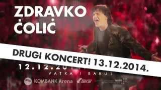 Zdravko Colic  Drugi koncert u Beogradskoj Areni  13 decembar 2014 [upl. by Gladwin]