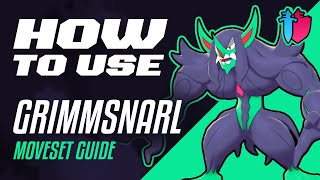 How to Use GRIMMSNARL Grimmsnarl Moveset Guide Pokémon Sword amp Shield [upl. by Ettenyl]